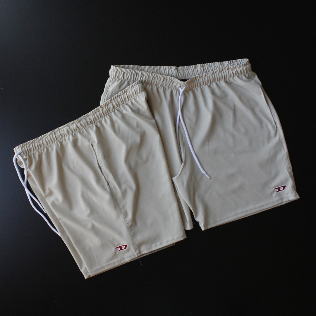 BERMUDA ELASTANO -  OFF WHITE