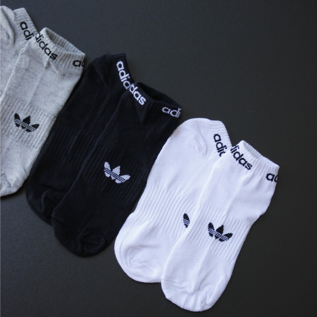 1 GRADE MEIAS SOQUETE DRY-FIT - 12 PARES - 3 CORES MESCLADAS