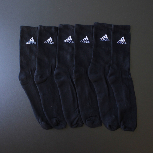 1 GRADE MEIAS CANO ALTO DRY-FIT - 12 PARES COR ÚNICA