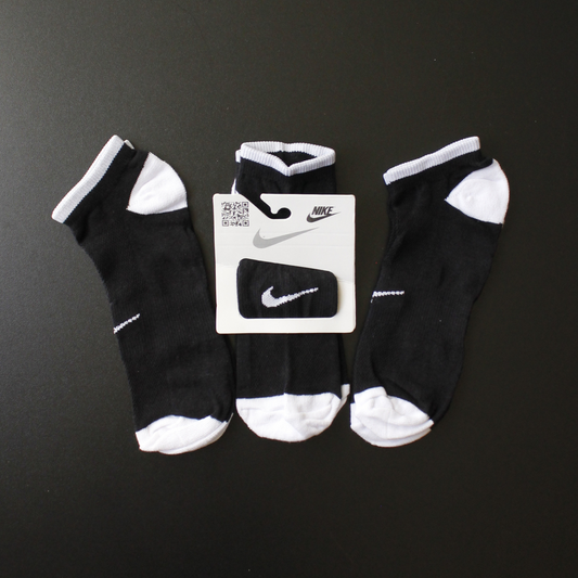 1 GRADE MEIAS SOQUETE DRY-FIT - 12 PARES - PRETO