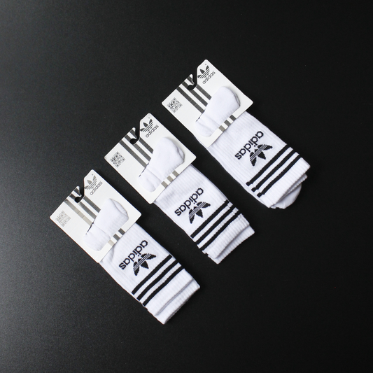 1 GRADE MEIAS CANO ALTO DRY-FIT - 12 PARES BRANCA